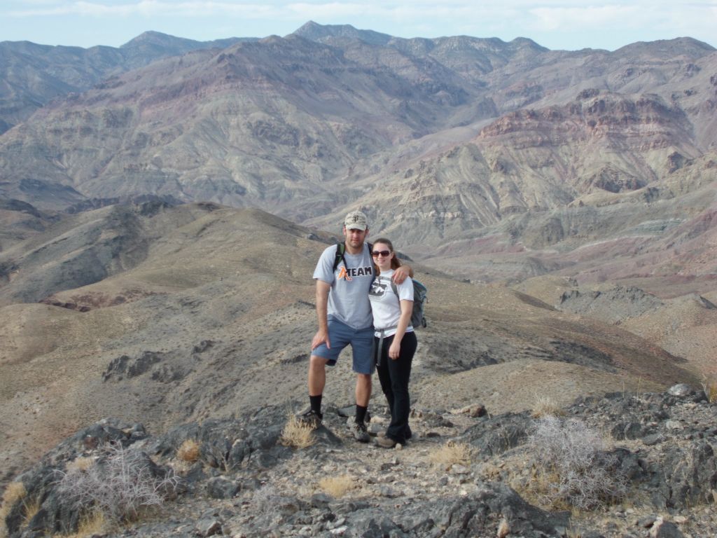 Steve and Tiffany saying goodbye on another great Death Valley hike: