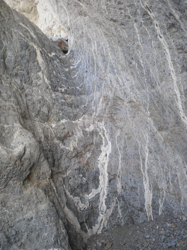 This was the dry fall on the right side.  Nope, absolutely no way to climb up this one: