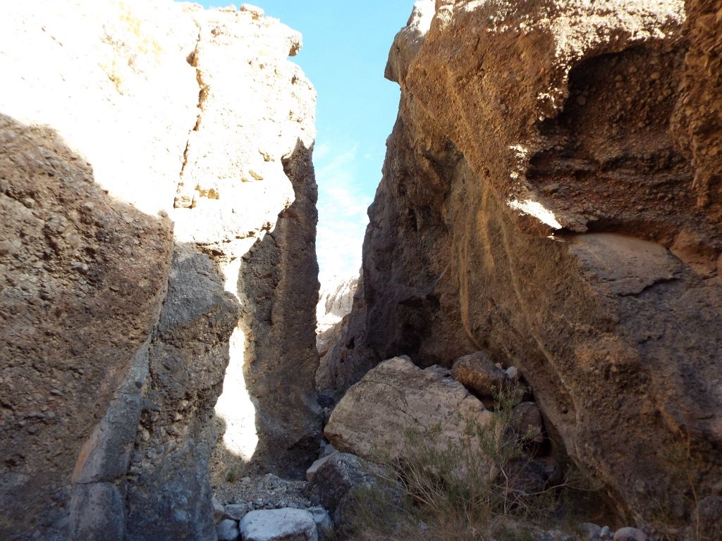 From this point on, the canyon narrows were continuously impressive: