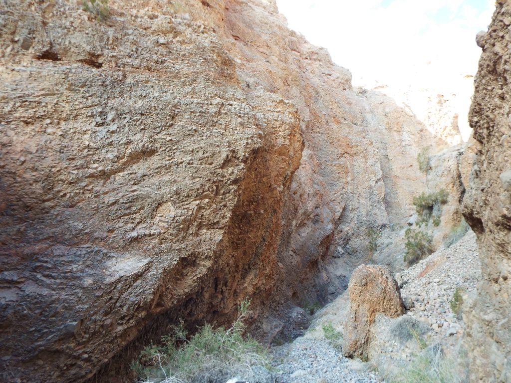 We were completely enclosed in these narrows for an extended length of time: