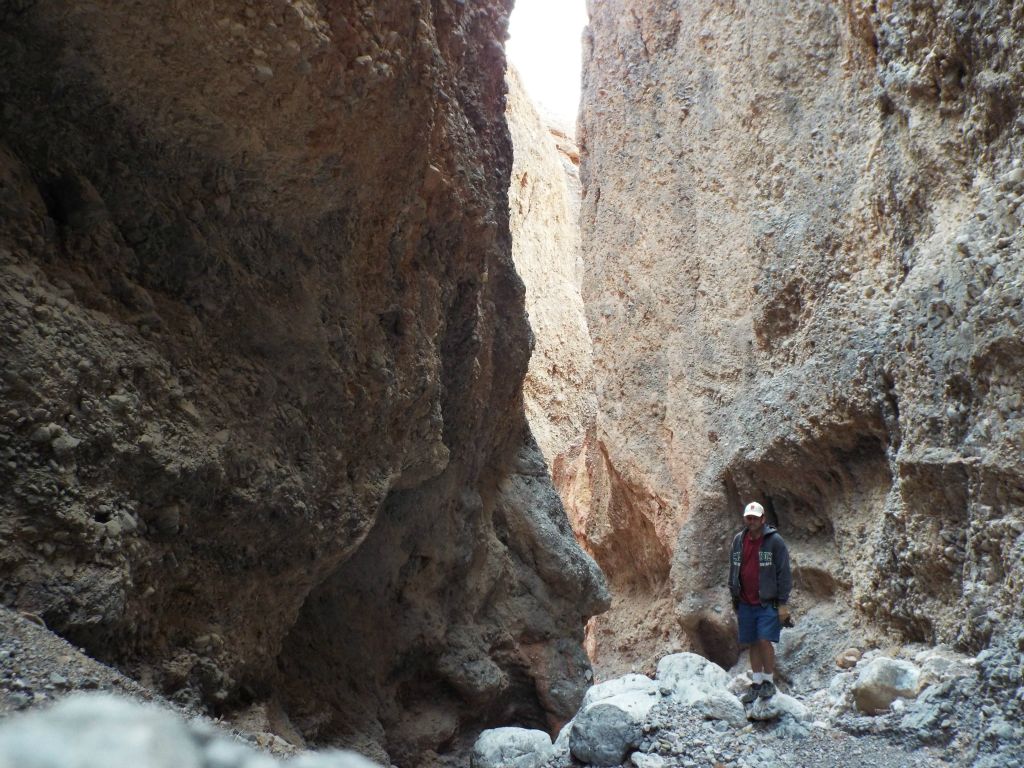 A picture of Steve taken in Upper Little Arches Canyon: