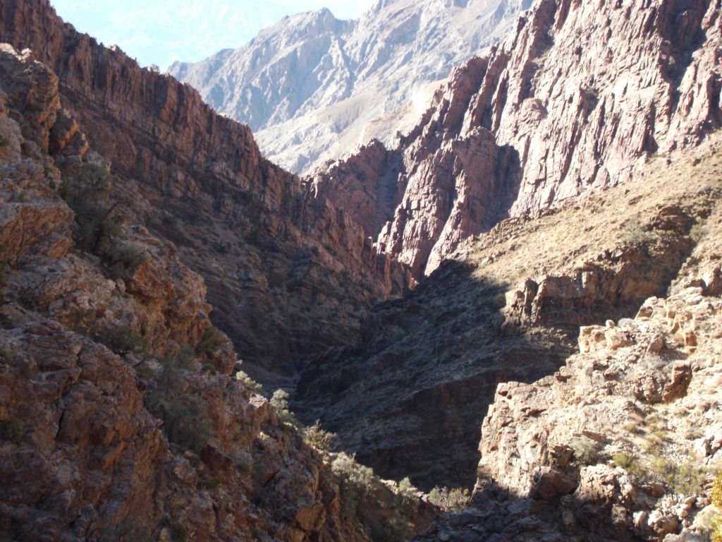 View further down Moonlight Canyon as we headed around on the bypass: