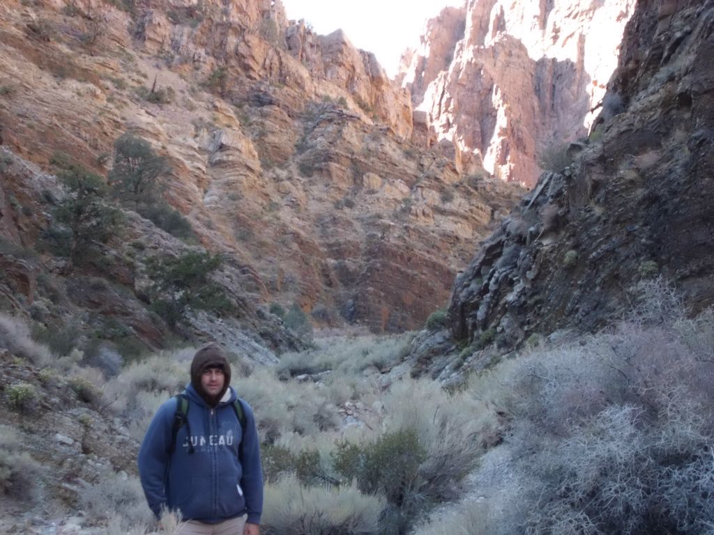 As you can see, it was quite a cold day during our December hike. Temperatures while we were hiking dropped as low as 17F:
