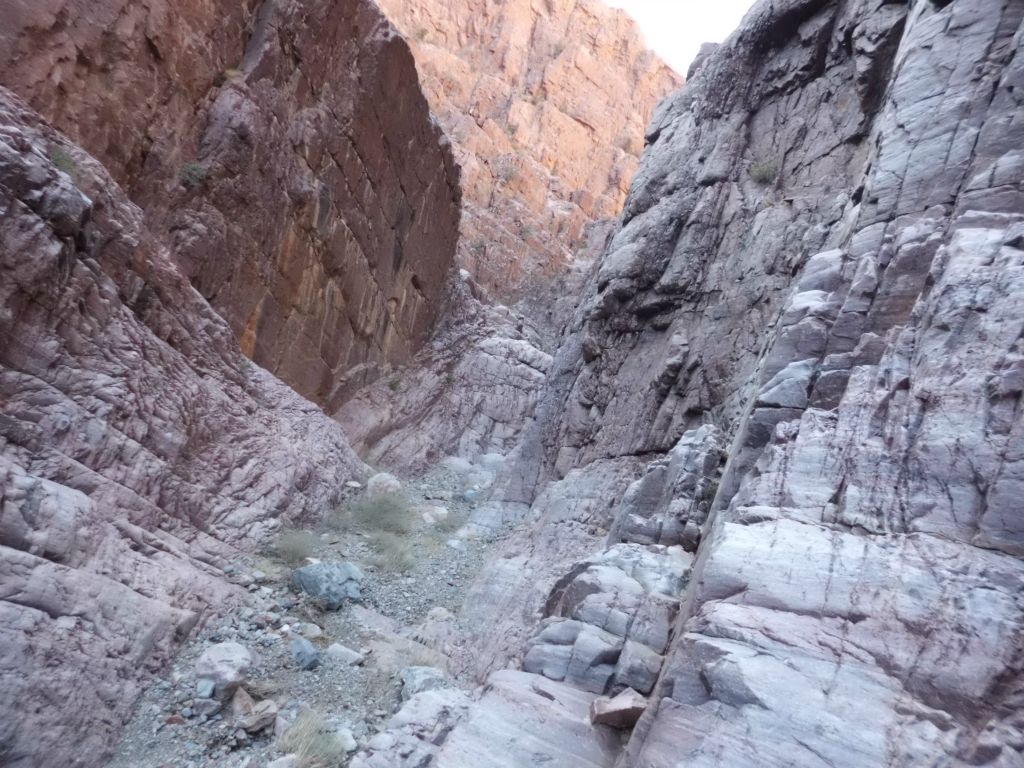 Continuing through the narrows past the 4th dry fall: