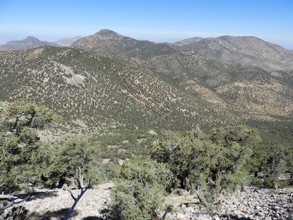Views of the northern Grapevines became more incredible as we gained elevation: