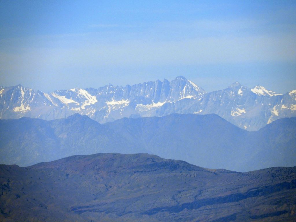 The view of Mount Whitney, which at 14,494 feet is the highest peak in the contiguous United States, was extremely impressive.  (Note that there is some debate as to the exact height of Mt Whitney, so we used the NPS published height as of 2017):