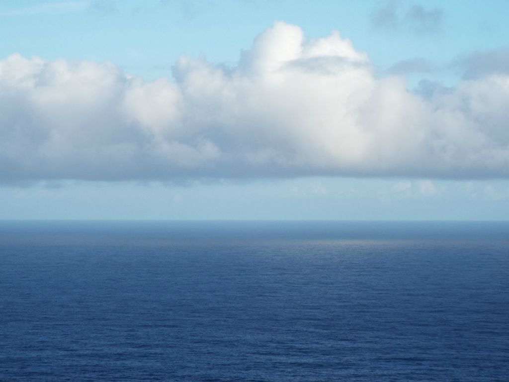 Zooming in on some clouds forming over the Pacific off the coast: