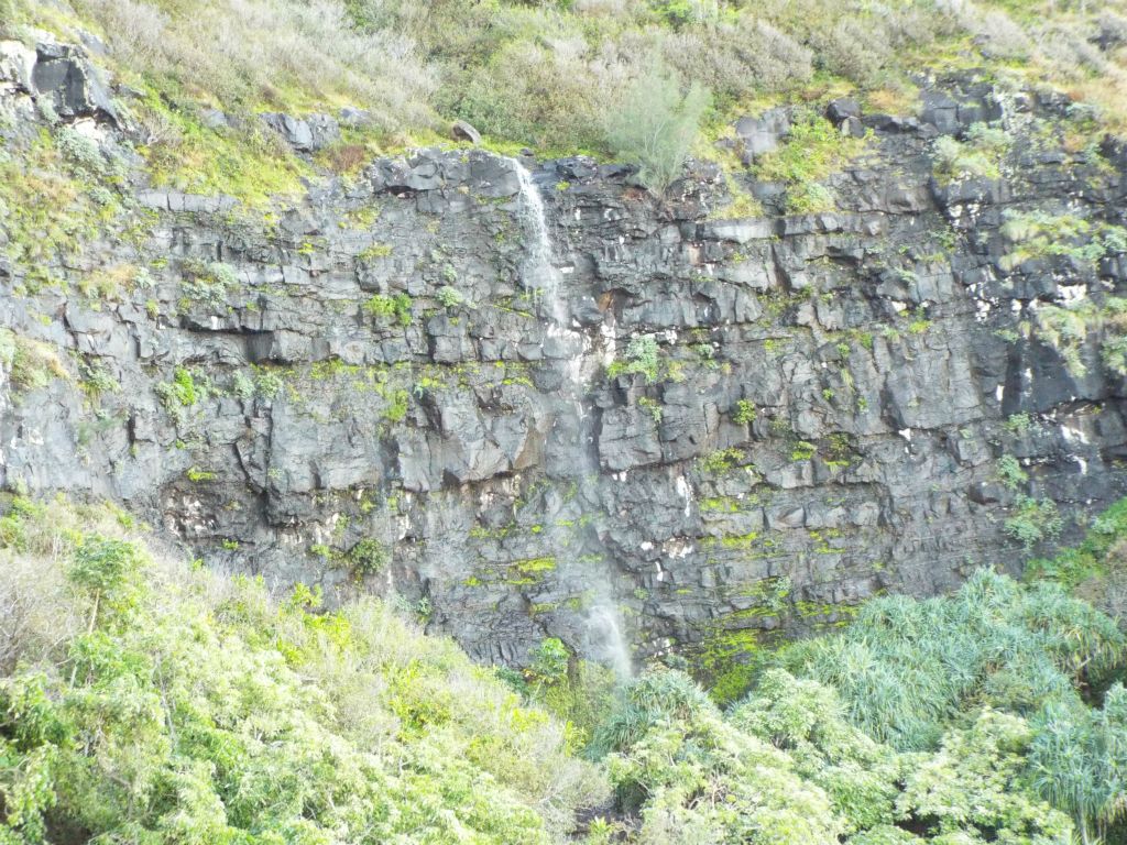 The trail headed directly for this small pretty waterfall: