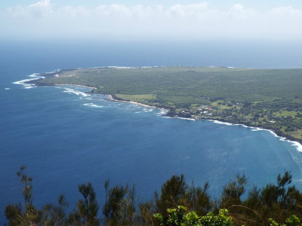 Kalaupapa translates out to "level land resembling a flat leaf", which is a fitting description of this isolated peninsula: