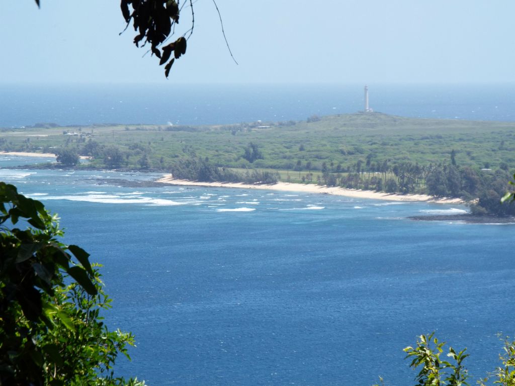 The peninsula looks so much closer now that we have dropped significant elevation: