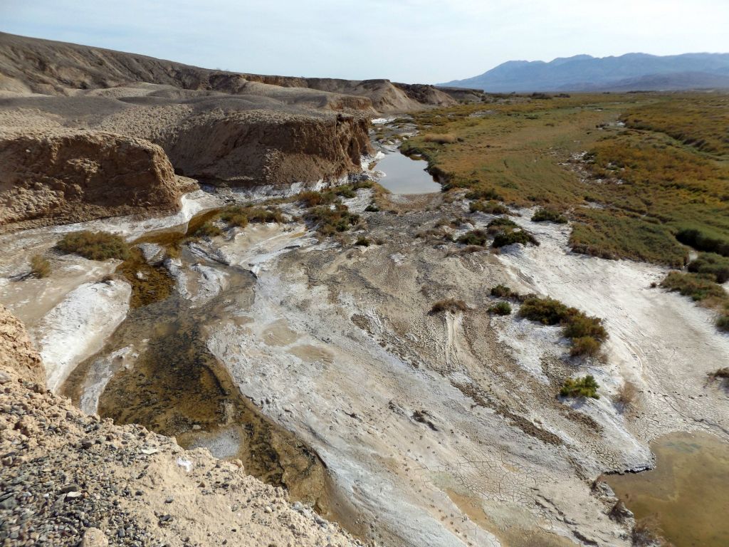 Notice how the river winds close to the walls of the hillside we were standing on.  So the only way to continue is to hike along the hilltops: