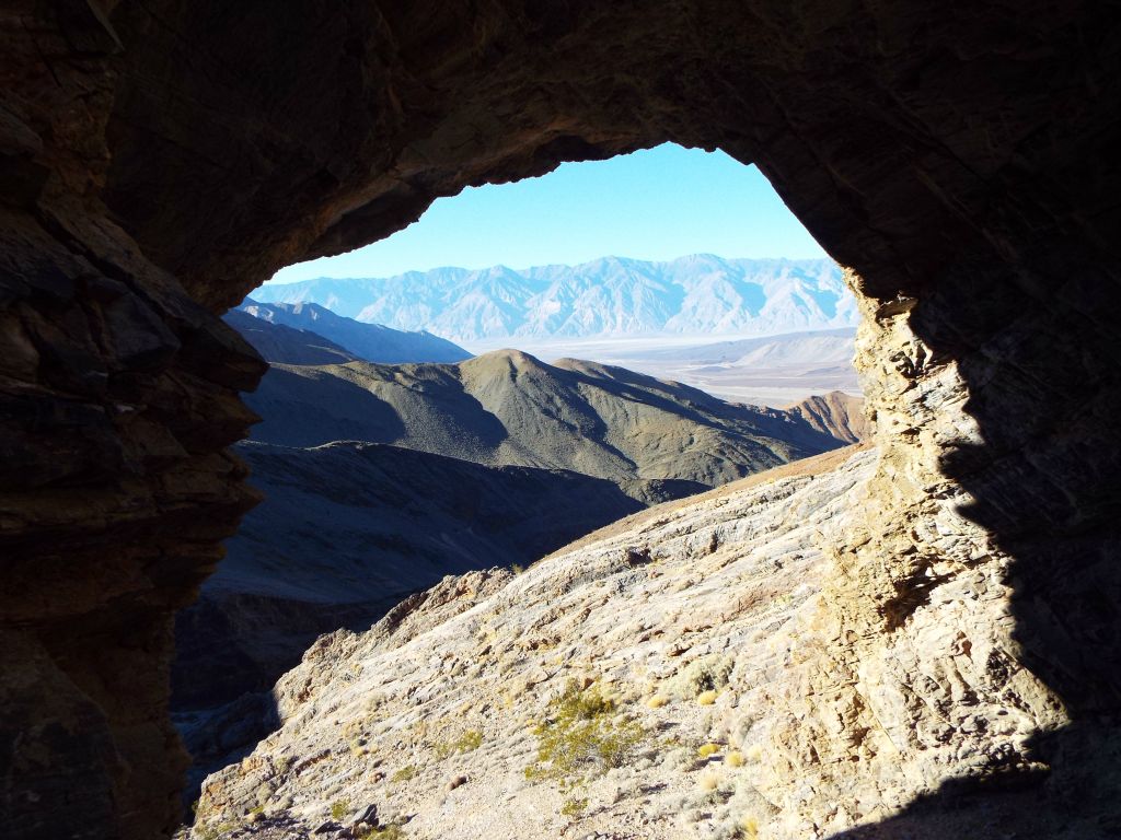 Now slightly above the arch crossing, this is the view looking through it: