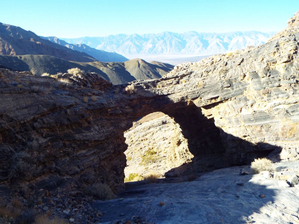 Backing up a little bit more for a wider view of the long arch sides: