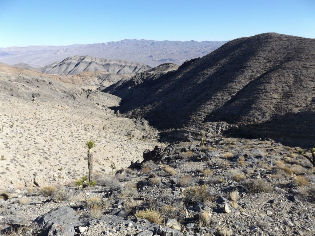 As we gained more elevation, we could see more of the winding lower canyon which we had passed through earlier: