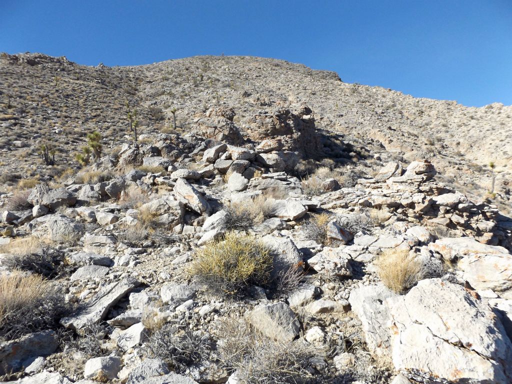 The ascent was fairly straightforward, as we headed straight uphill and navigated around just a few larger rock sections:
