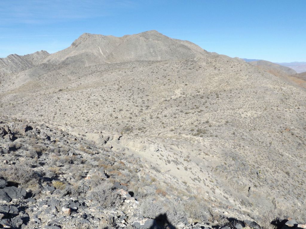 But we knew there would be better views at the summit, so P6980 remained our focus: