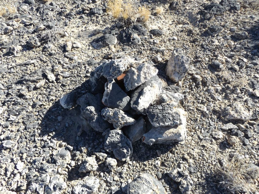 We were surprised to find a summit register of any type on this unnamed major peak: