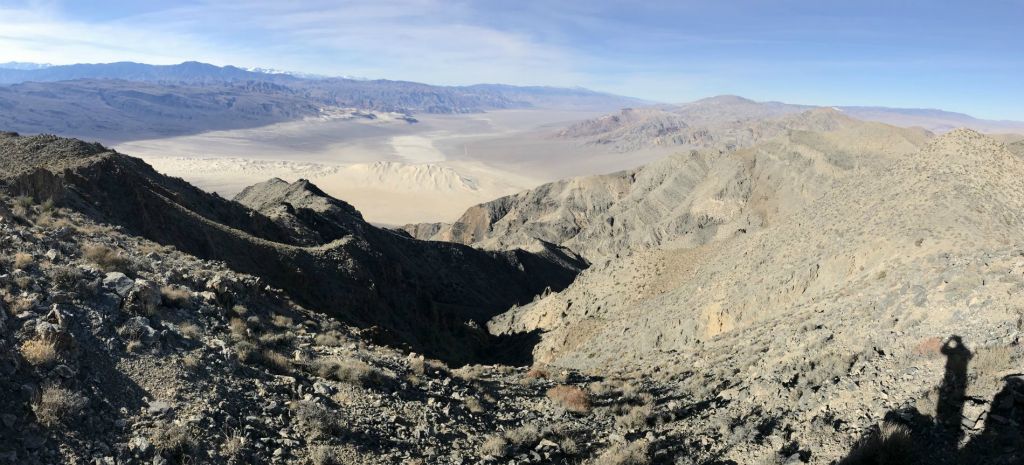 Wide angle panoramic of Eureka Valley and the surrounding area: