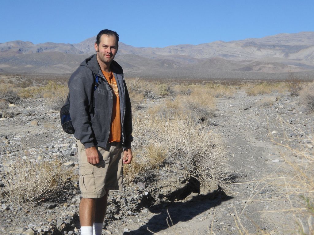 Steve successfully wrapping up his exploration of Corridor Canyon: