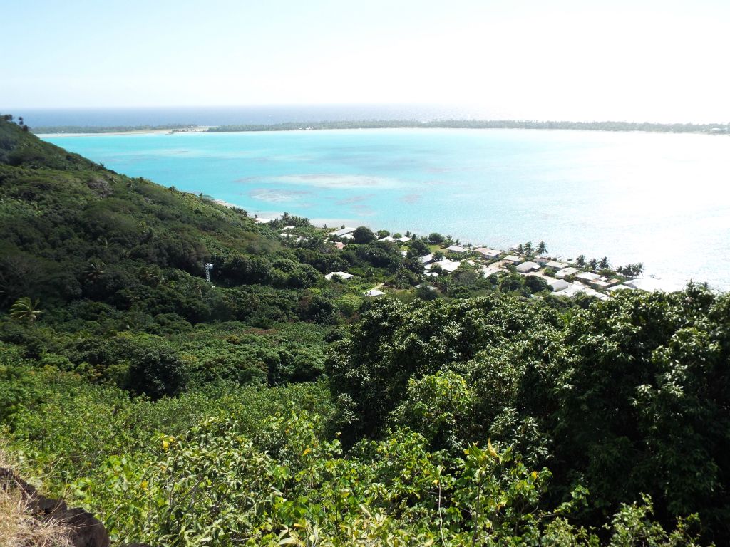 A slightly higher vantage point looking to the north: