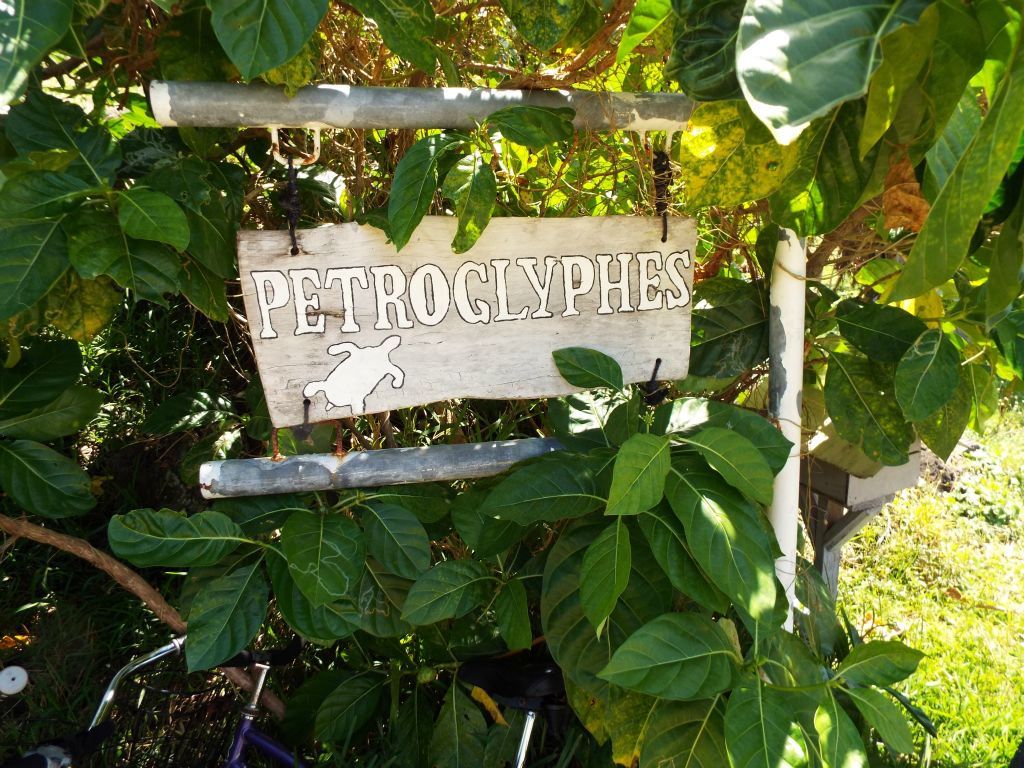 One day after the summit hike, we hiked into Haranae Valley to search for the petroglyphs: