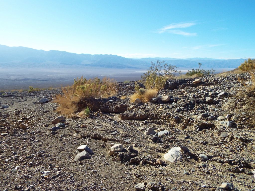 Looking back down towards the northern end of Panamint Valley: