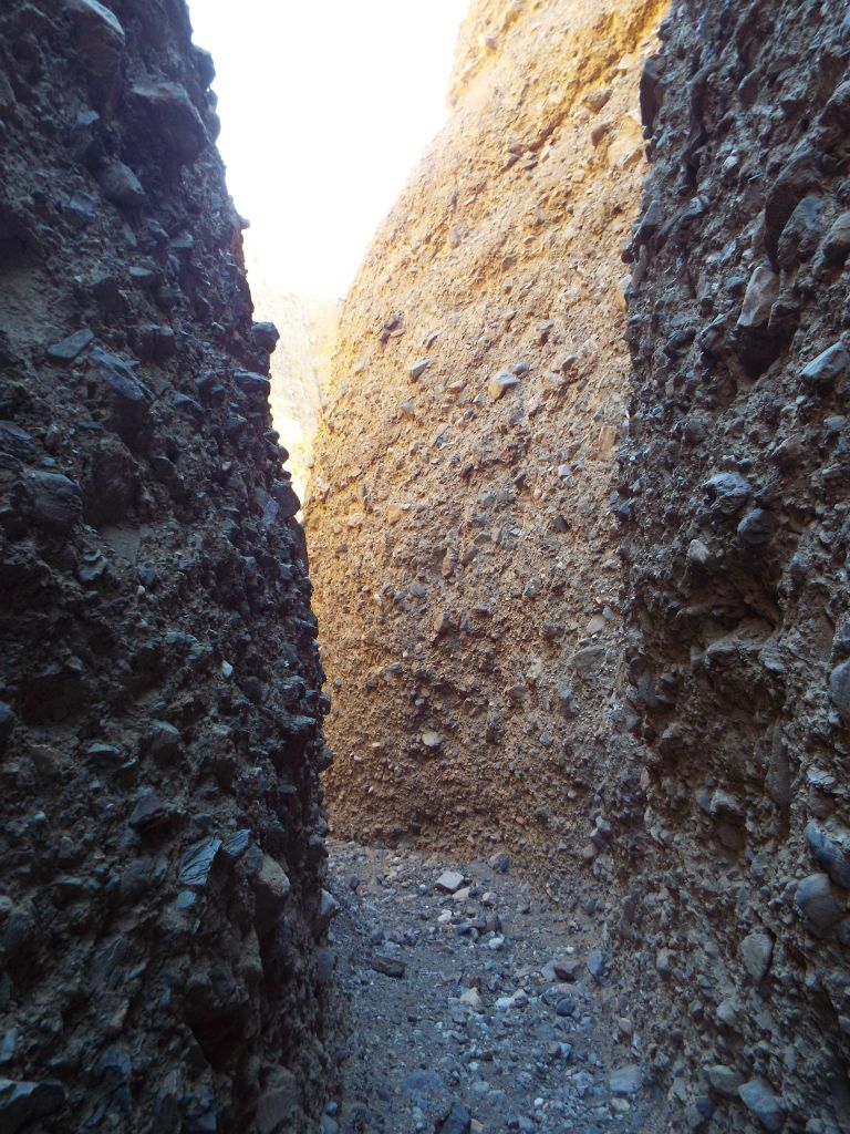 Two pictures looking back at the very impressive scenery within Secret Slot: