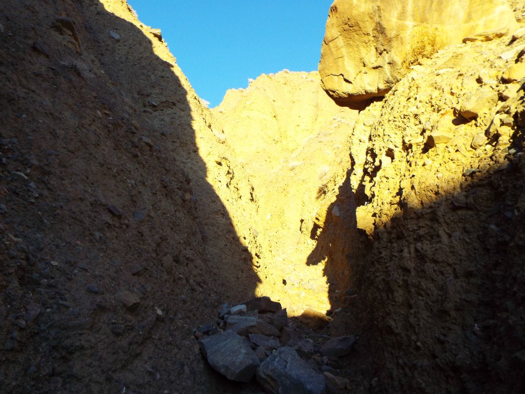 We finally emerged back into the now fading sunlight: