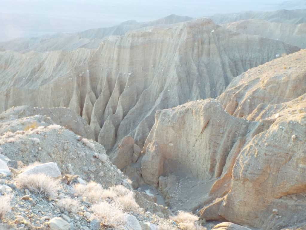 Instead, we just took this final photo looking down into the area of the major dry fall.  Then, we headed back to the vehicle as the sun was setting: