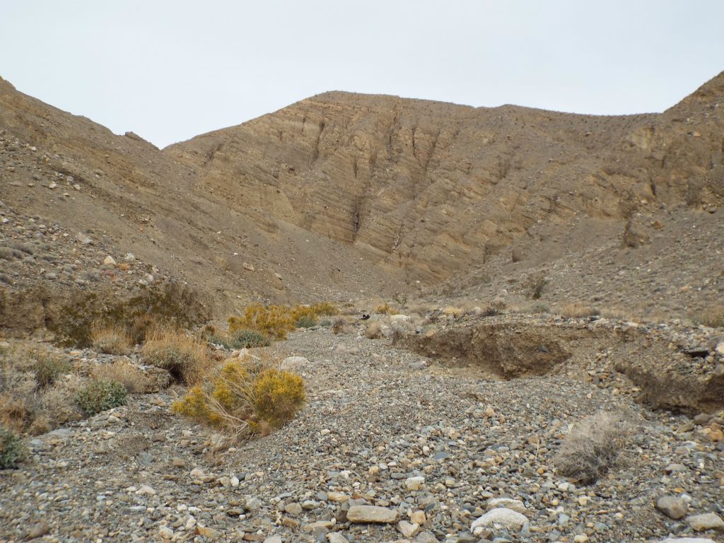 First view up Nemo Slot Canyon with the headwall located at the back: