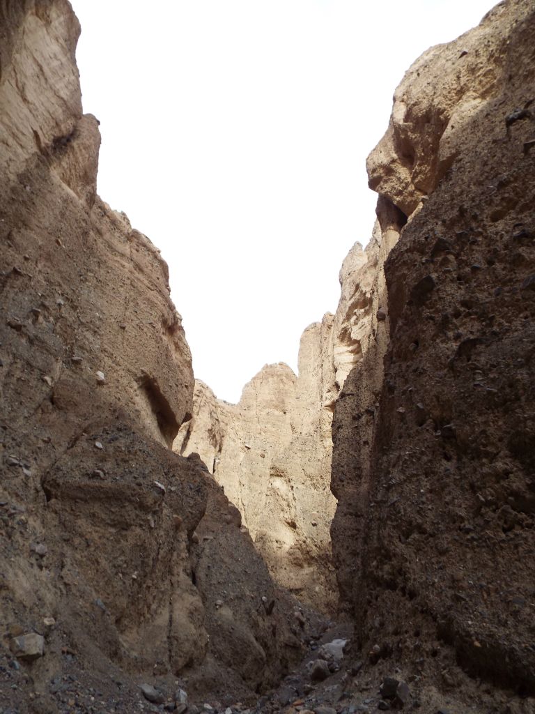 The next two pictures showcase the sheer height of the walls: