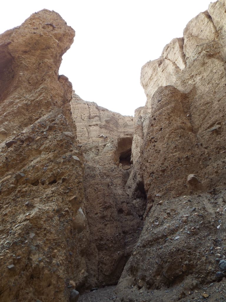 This is the spot where the main canyon transitions completely into a slot canyon: