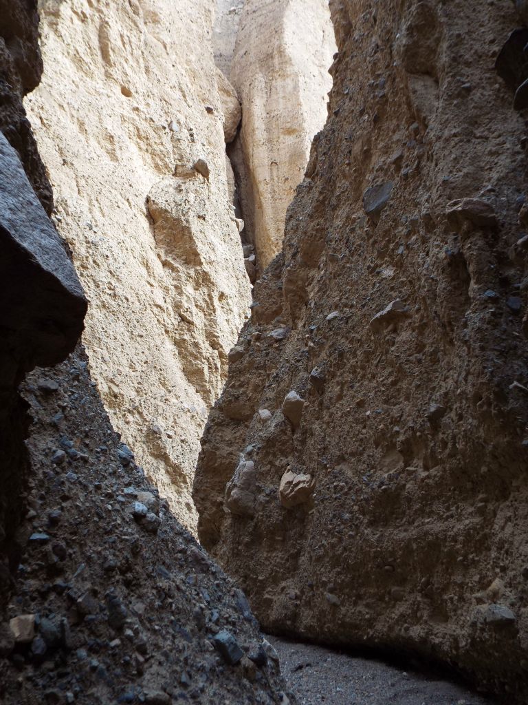 Looking back out at the larger portion of canyon we had been standing in a few minutes ago:
