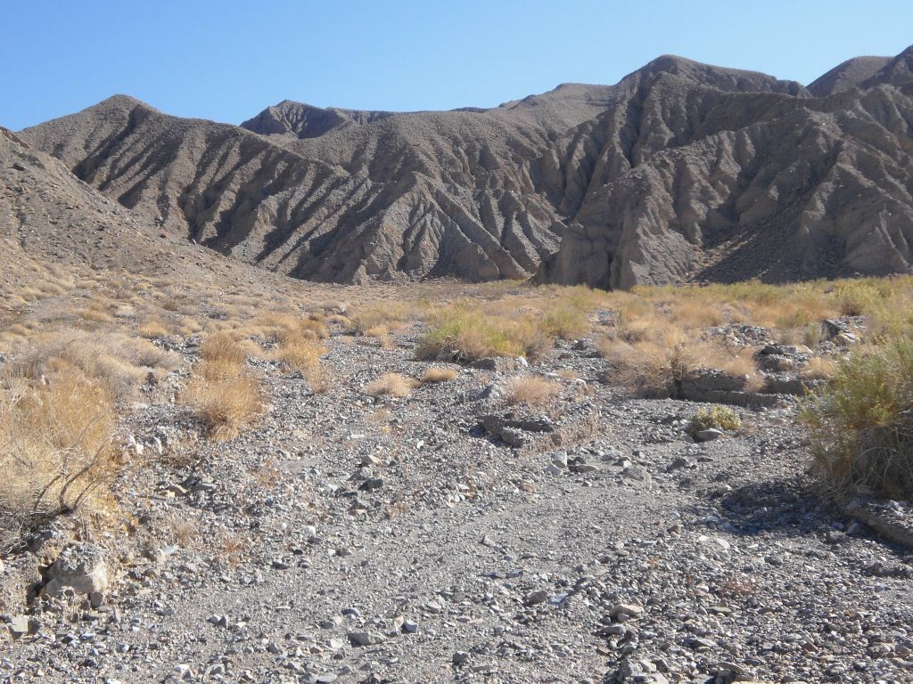First look up toward the mouth of Nova Canyon: