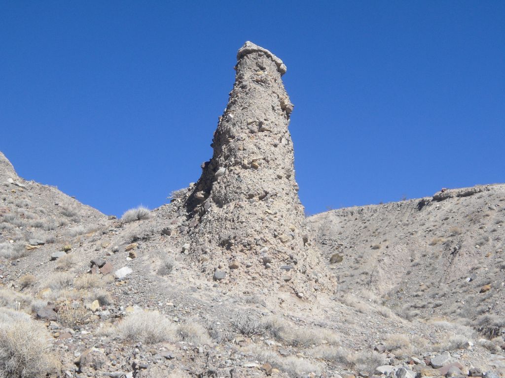 This massive pinnacle rises up, separating the 1st Narrows from the Ridges Section:
