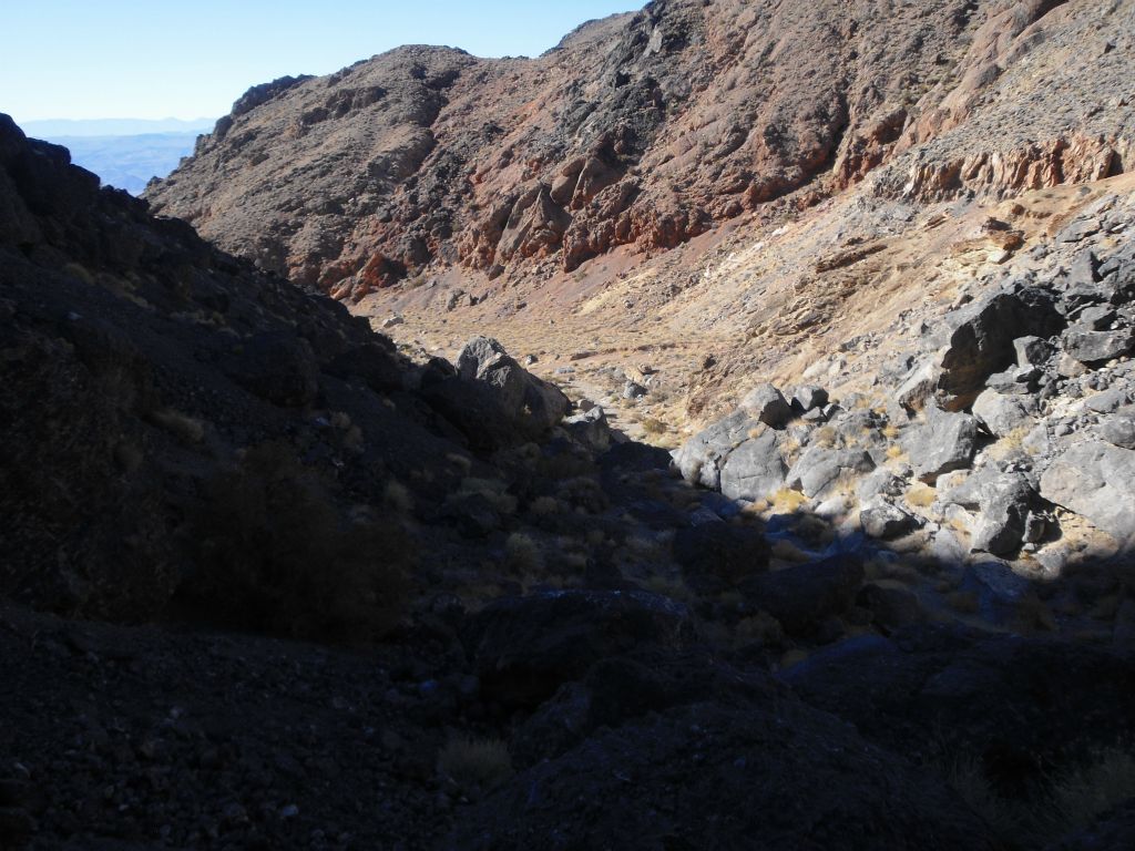 Yet another nice looking area to hike through with various types of rock: