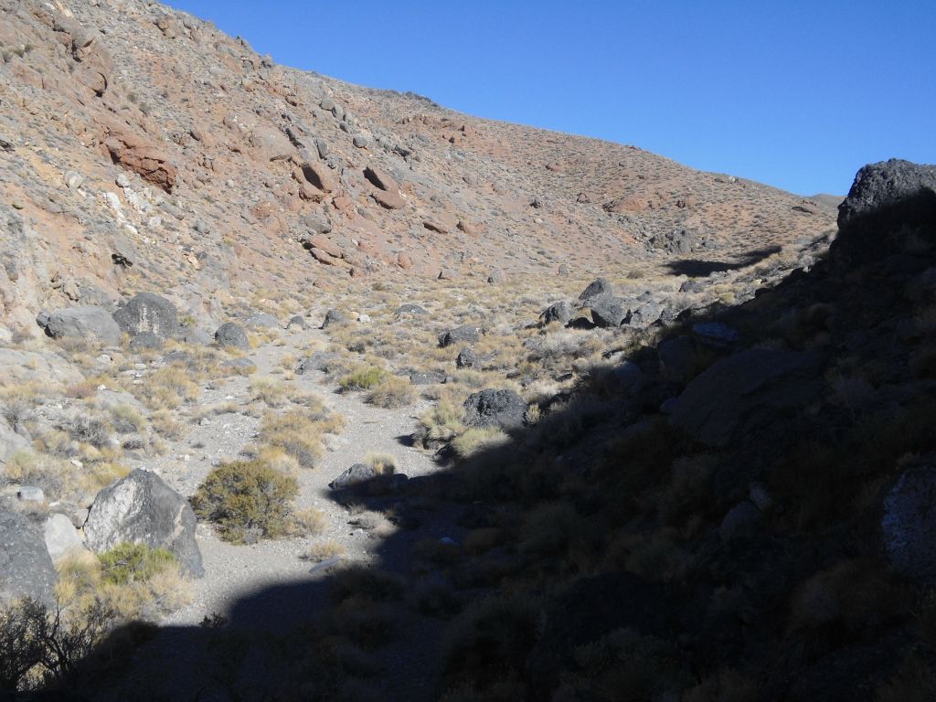Nova Canyon continued to keep my interest as I went higher up in the northern Panamints:
