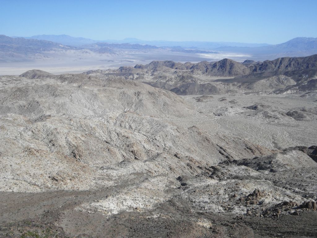 Looking directly toward the loop which connects Through Canyon and Granite Canyon: