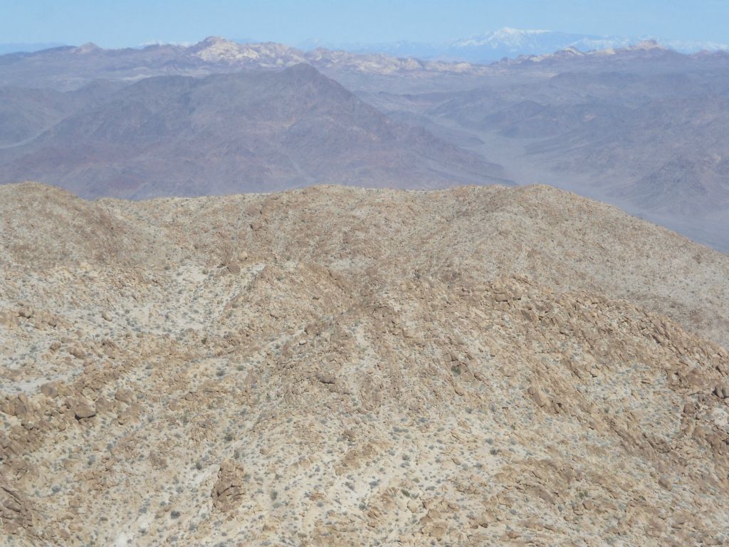 Close-up view of Con BM from the peak to the west of it:
