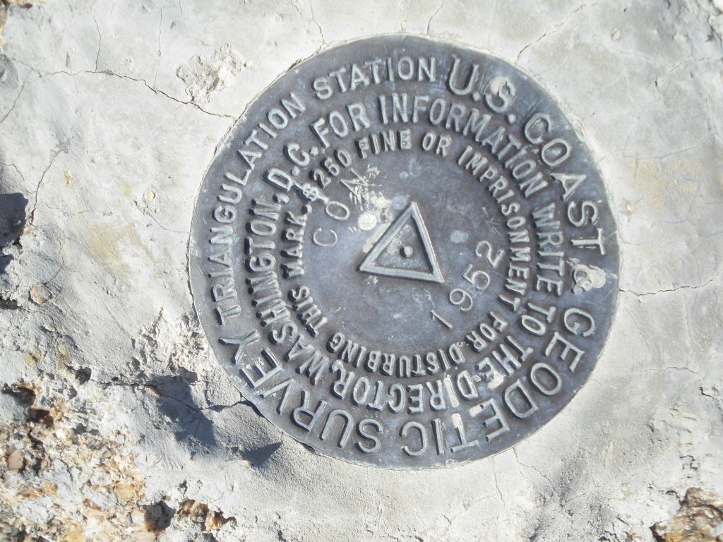 We found all three survey markers to be in place at Con BM and in good condition: