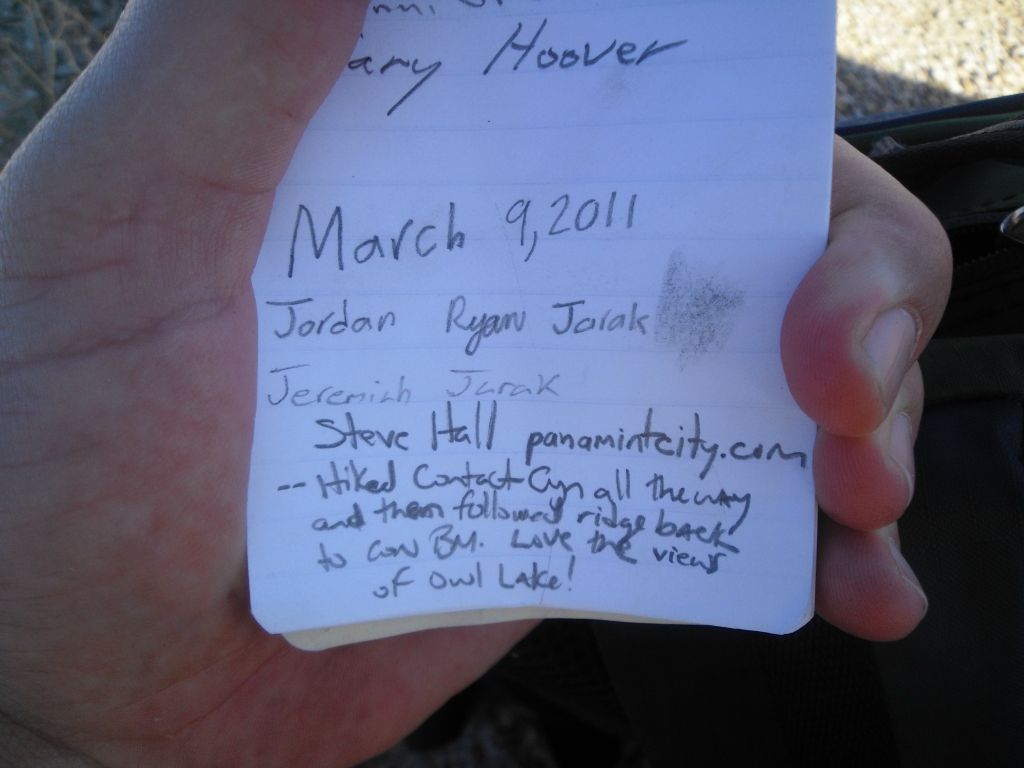 We were the first group to summit Con BM since November 13, 2010: