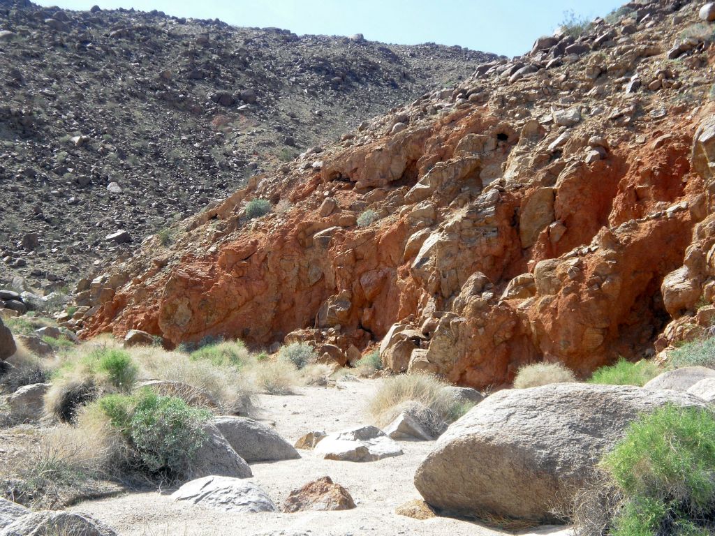 Heading into the S Fork canyon.  These canyons, of course, are unnamed.  But I just labeled them as Military Canyon to identify where they are: