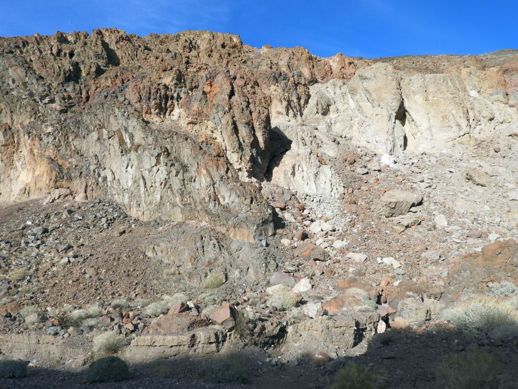The hillsides had some height to them through this area: