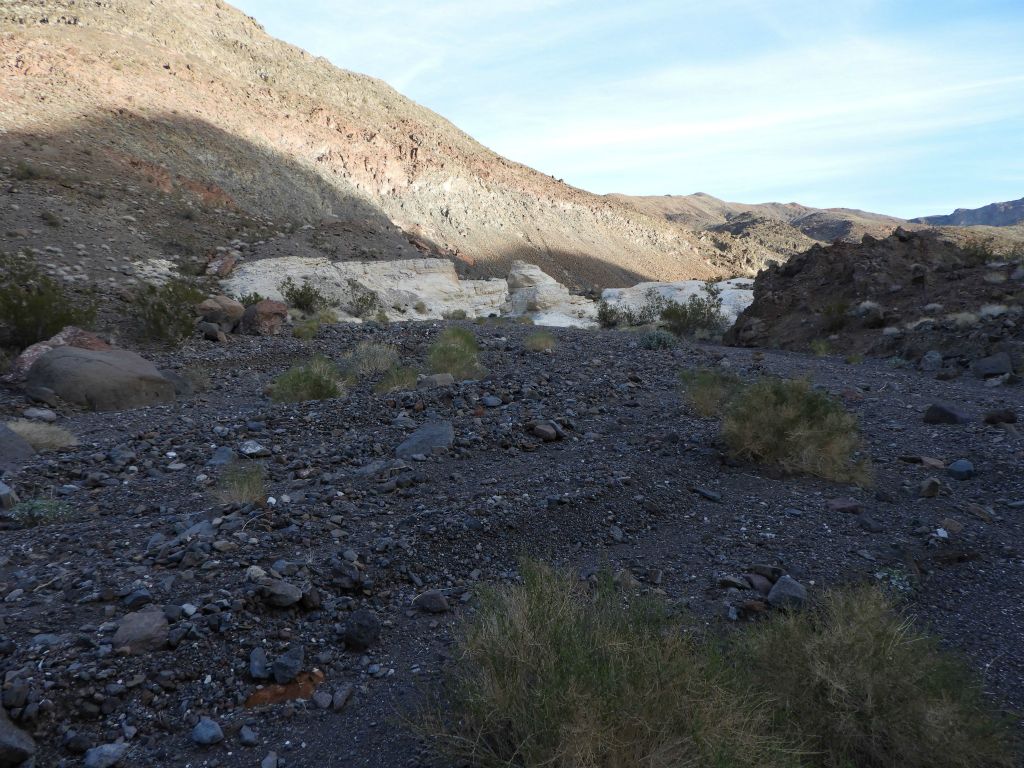 The scenery dramatically shifted once again as we approached an area of white narrows: