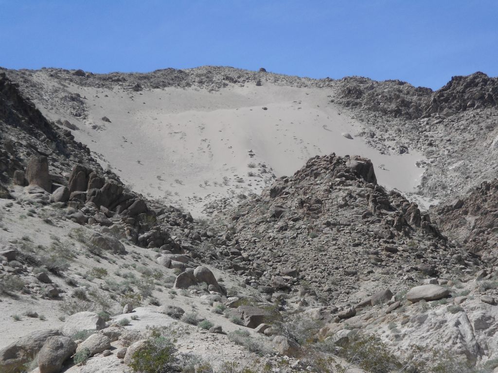 Zooming in on upper dune, but not heading in that direction just yet: