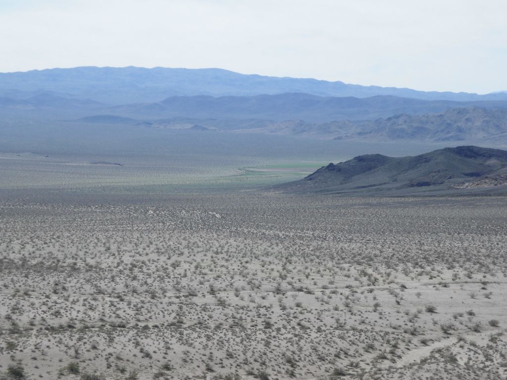 Zooming in on the corner of Owl Lake which is visible from this spot.  I was truly stunned when I first reached the top and looked over to see this: