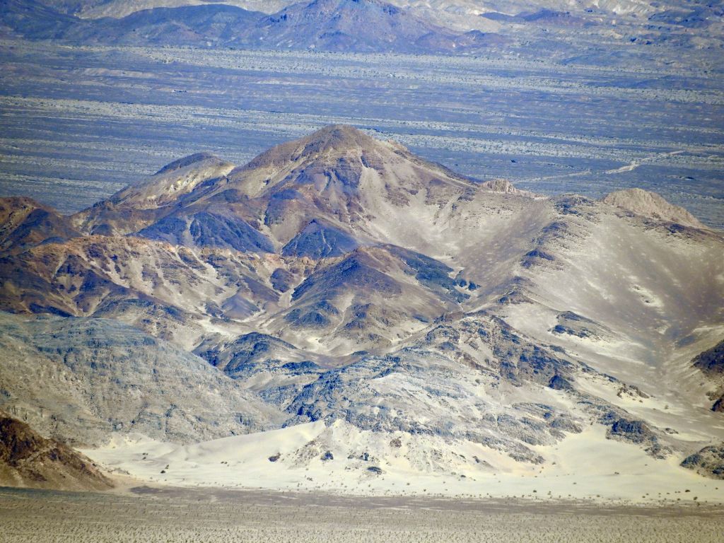 This zoomed picture of the Ibex Hills appears to show some sand dunes that haven't been documented before: