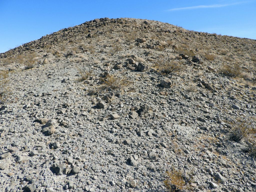 Peak 931T contains some of the steepest hiking of the entire route: