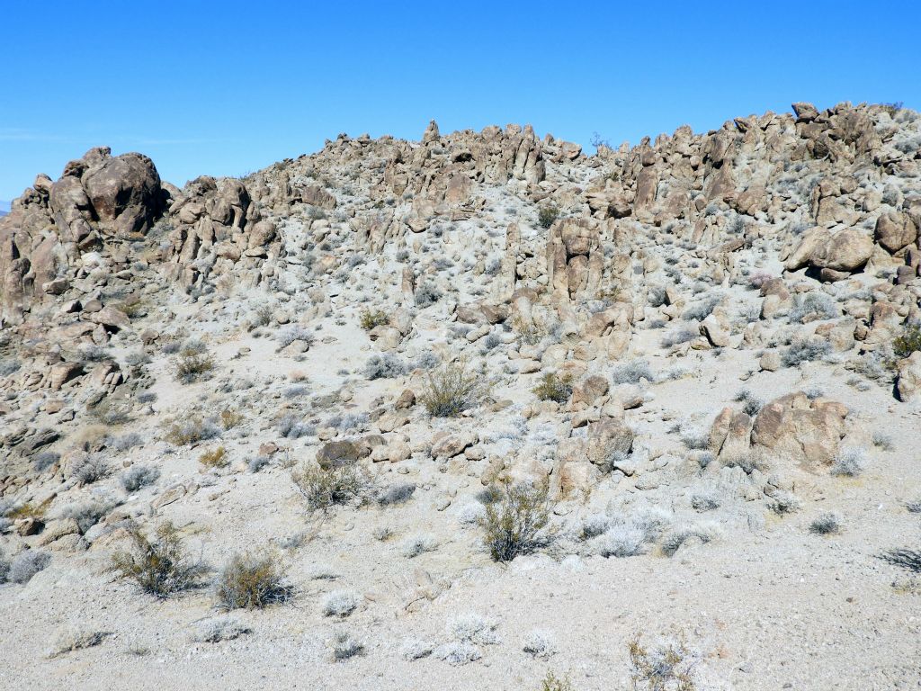 The next section was the least clear as far as figuring out the best route.  So we just tried to keep our elevation as high as possible: