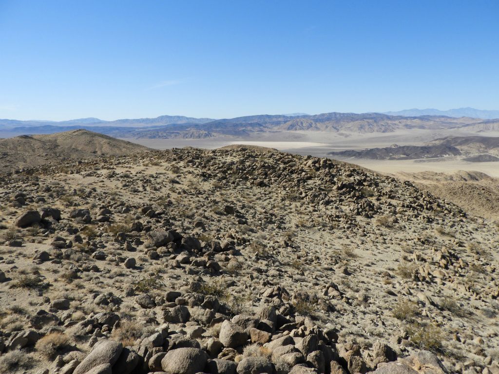 The views from Mill BM start by looking to the west toward Owl Lake: